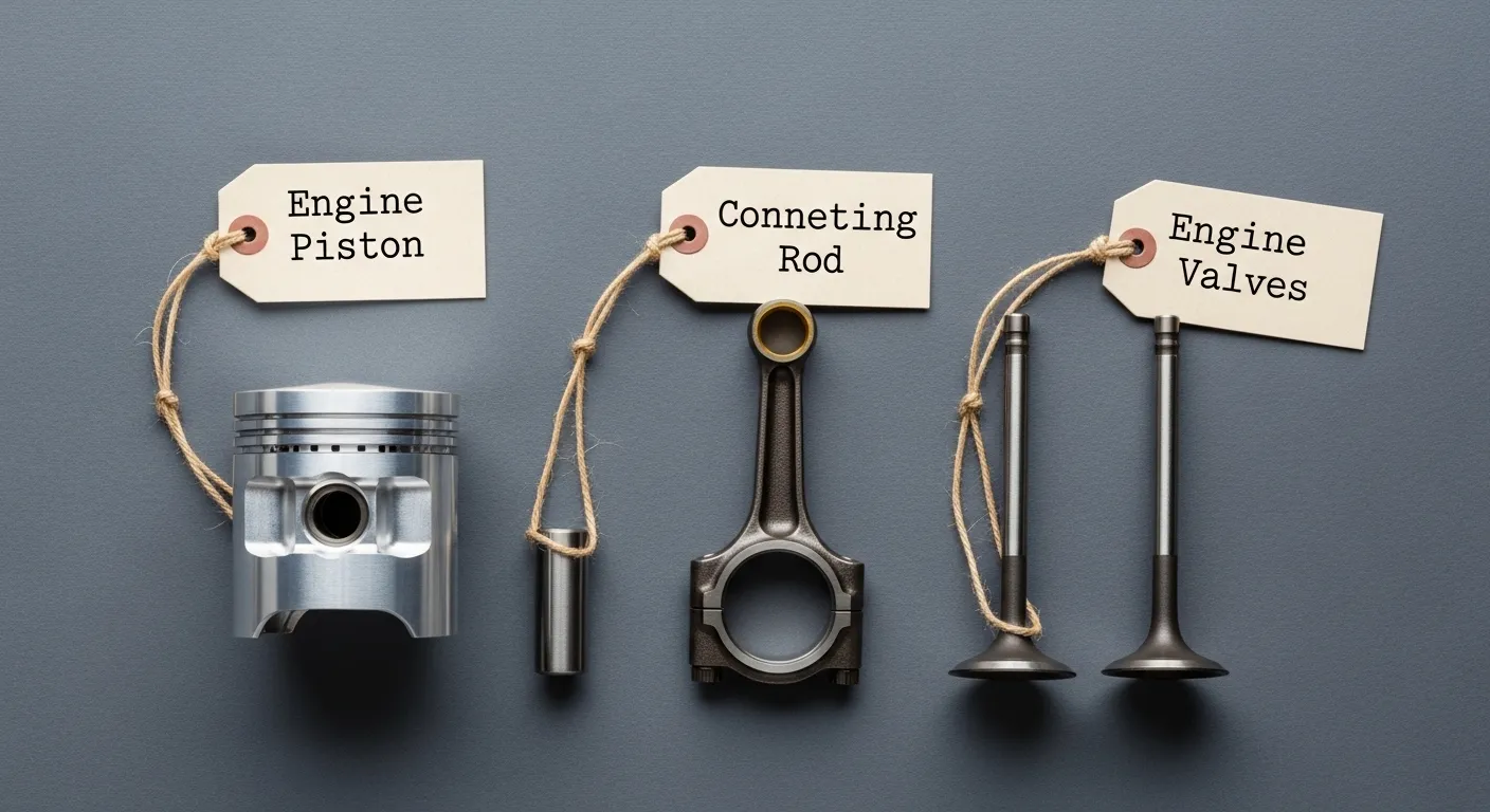 Buy Automotive Engine Piston Rod V in Bulk | Premium Wholesale Auto Parts Supplier - Delhi Source Hub