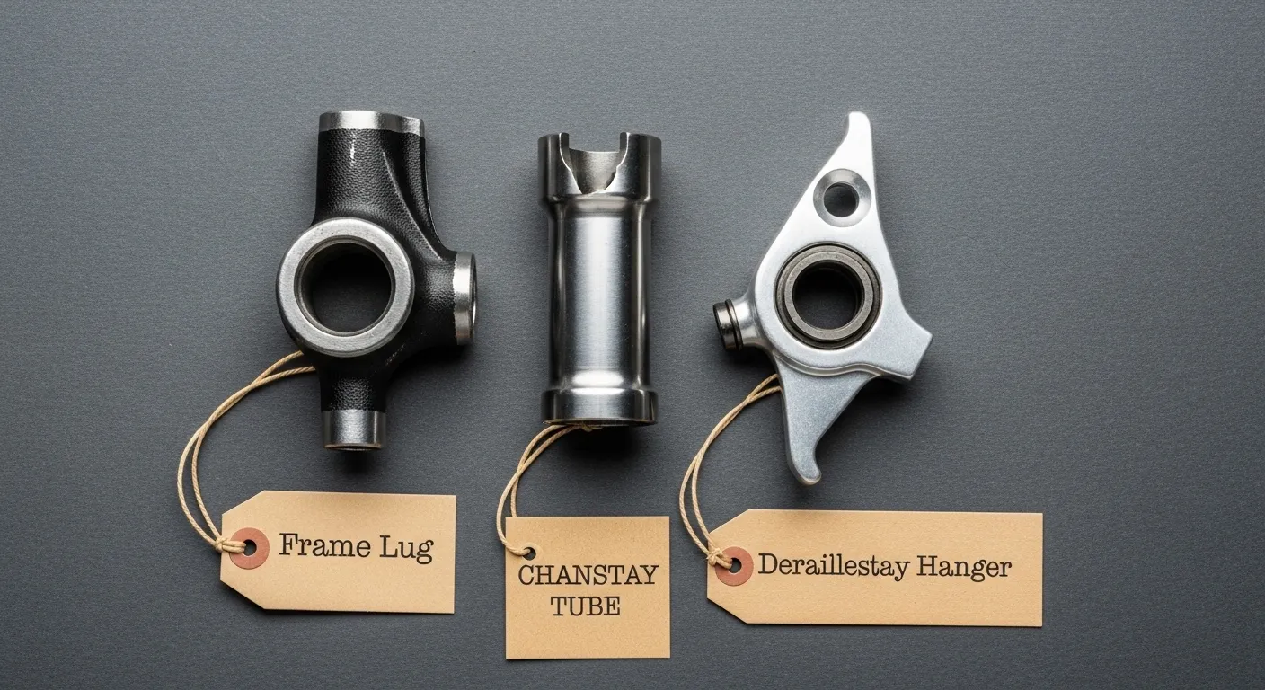 Buy Bike Frame Lug Chainstay Hange in Bulk | Premium Wholesale Laptop Spares Supplier - Delhi Source Hub